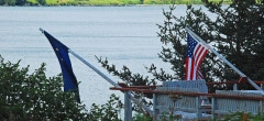 Kodiak Raspberry Island Remote Lodge Viewing Deck